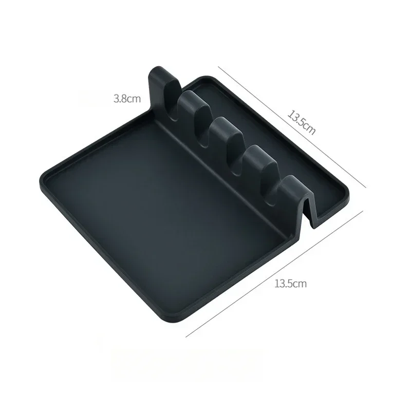 1pc Heat-Resistant Silicone Utensil Holder with Drip Pad - Perfect for Stove Spoons, Spoons, and Tongs - Kitchen Essential - Image 6