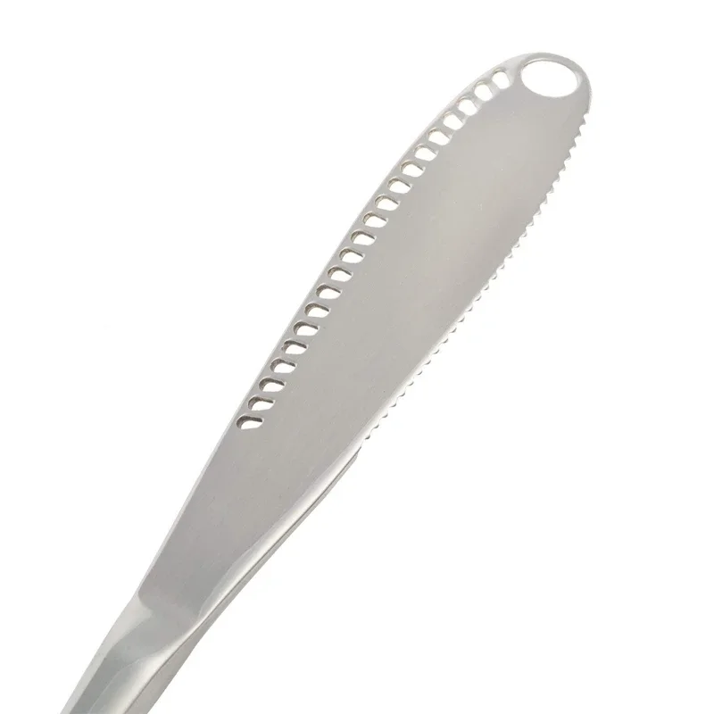 Butter Knife Holes Cheese Dessert Knife Stainless Steel Jam Knife Cutlery Toast Wipe Cream Bread Cheese Cutter Kitchen Tools - Image 5